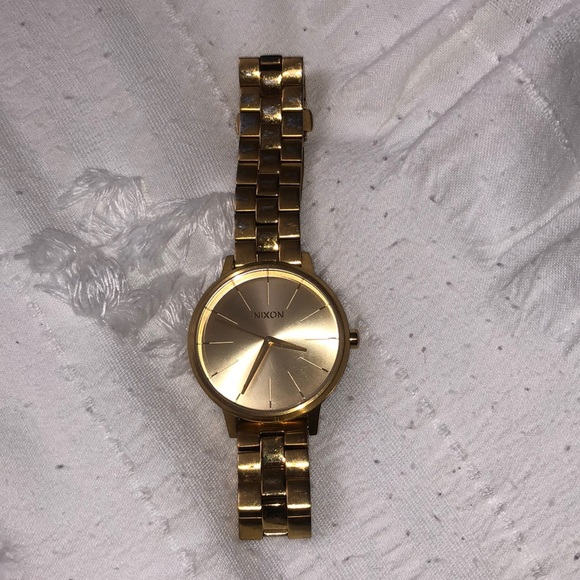 USED GOLD NIXON WATCH OBO - Picture 5 of 11